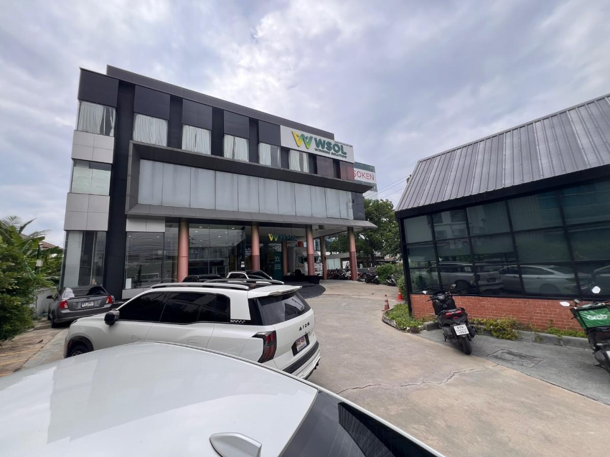 6907-072 ขาย สำนักงาน 3 ชั้น พร้อมคลังสินค้า (Office+Warehouse) บางขุนเทียน พระราม2  ที่ดินประเภทอุตสาหกรรม ผังสีม่วง 