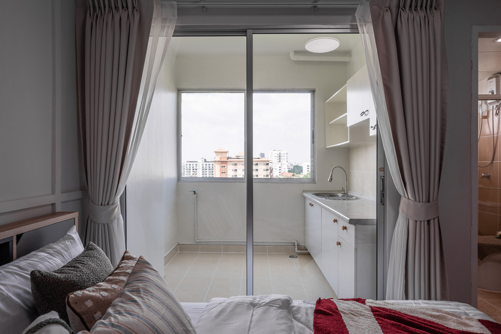 6910-116 ขาย คอนโด พัฒนาการ ศรีนครินทร์ Supalai Park Srinakarin  Renovate ใหม่